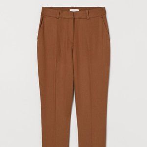 H&M Brown Lyocell Work Pants